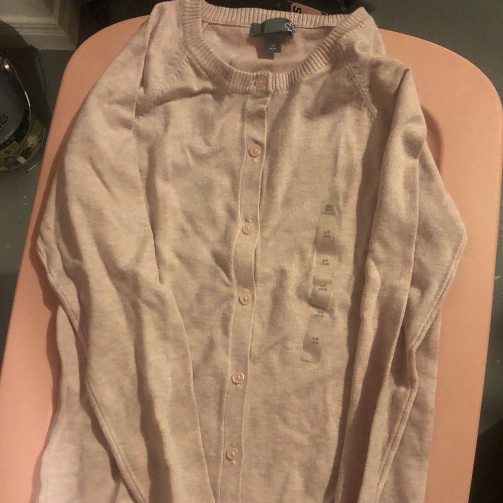 Light pink cardigan NWT